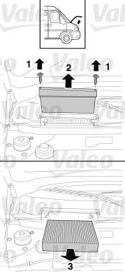 Valeo 716026 - Suodatin, sisäilma inparts.fi