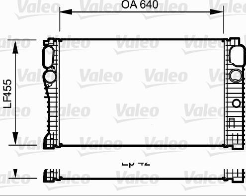 Valeo 734943 - Jäähdytin,moottorin jäähdytys inparts.fi