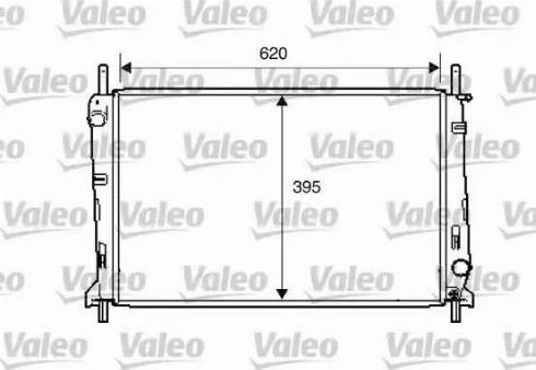 Valeo 734303 - Jäähdytin,moottorin jäähdytys inparts.fi