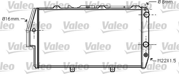 Valeo 734738 - Jäähdytin,moottorin jäähdytys inparts.fi