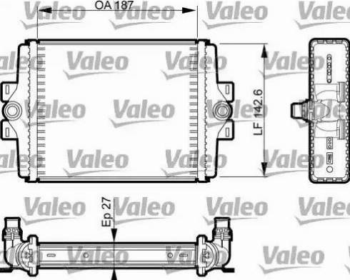 Valeo 735494 - Jäähdytin,moottorin jäähdytys inparts.fi