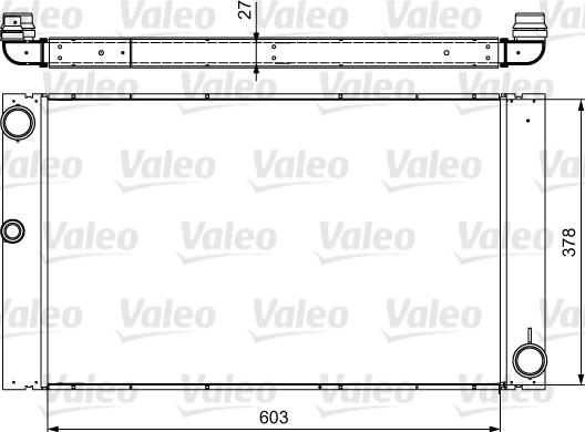 Valeo 735475 - Jäähdytin,moottorin jäähdytys inparts.fi