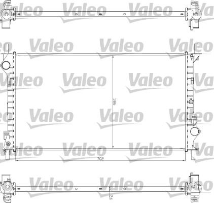 Valeo 735043 - Jäähdytin,moottorin jäähdytys inparts.fi