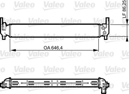 Valeo 735310 - Jäähdytin,moottorin jäähdytys inparts.fi