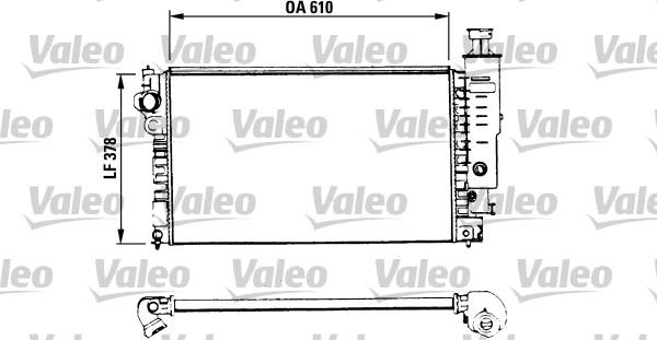 Valeo 730575 - Jäähdytin,moottorin jäähdytys inparts.fi