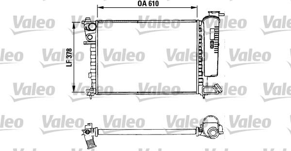 Valeo 730630 - Jäähdytin,moottorin jäähdytys inparts.fi