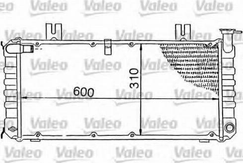 Valeo 730318 - Jäähdytin,moottorin jäähdytys inparts.fi