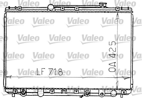 Valeo 731197 - Jäähdytin,moottorin jäähdytys inparts.fi