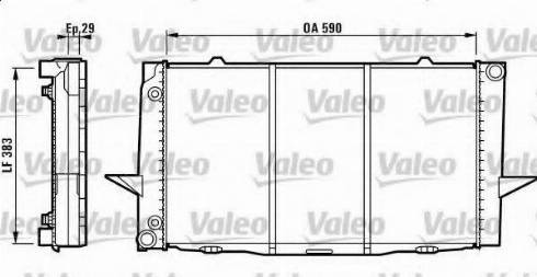 Valeo 731776 - Jäähdytin,moottorin jäähdytys inparts.fi