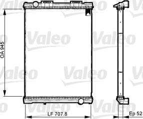 Valeo 733511 - Jäähdytyskennosto, moottorin jäähdytys inparts.fi