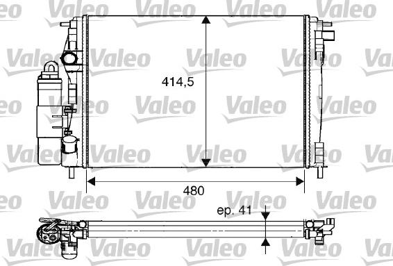 Valeo 733075 - Jäähdytysmoduuli inparts.fi