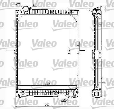 Valeo 732995 - Jäähdytin,moottorin jäähdytys inparts.fi