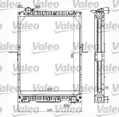 Valeo 732996 - Jäähdytin,moottorin jäähdytys inparts.fi