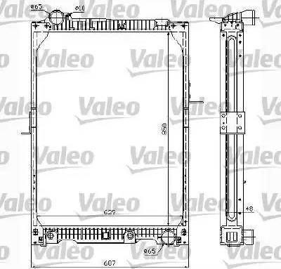 Valeo 732988 - Jäähdytin,moottorin jäähdytys inparts.fi