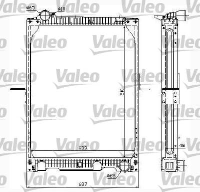 Valeo 732987 - Jäähdytin,moottorin jäähdytys inparts.fi