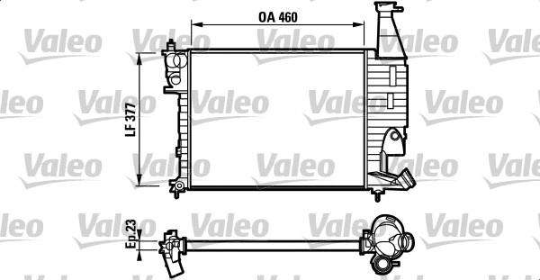 Valeo 732564 - Jäähdytin,moottorin jäähdytys inparts.fi