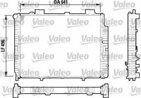 Valeo 732602 - Jäähdytin,moottorin jäähdytys inparts.fi