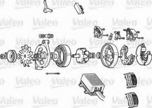 Valeo A14N28T - Laturi inparts.fi