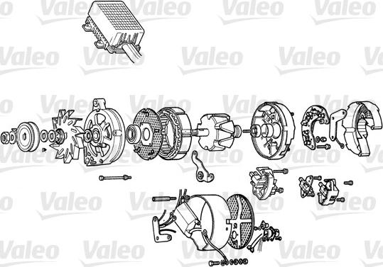 Valeo A14R46 - Laturi inparts.fi