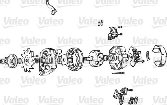 Valeo A11M12 - Laturi inparts.fi