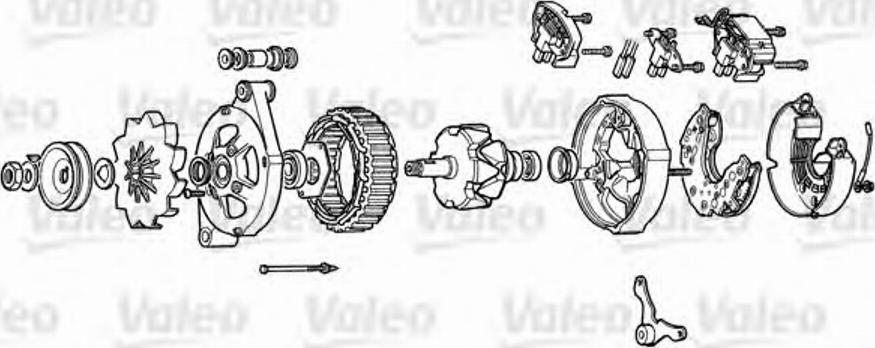 Valeo A13N99 - Jänniteensäädin inparts.fi