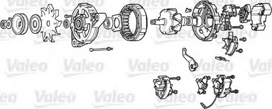 Valeo A 12 R 46 - Laturi inparts.fi