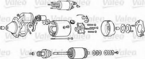 Valeo D9E131 - Käynnistinmoottori inparts.fi