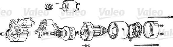 Valeo D9R97 - Käynnistinmoottori inparts.fi