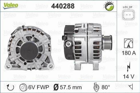 Valeo FG18S048 - Laturi inparts.fi