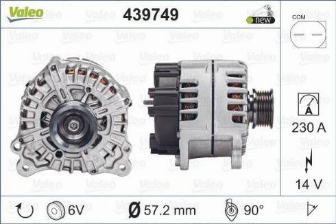 Valeo FG23S046 - Laturi inparts.fi