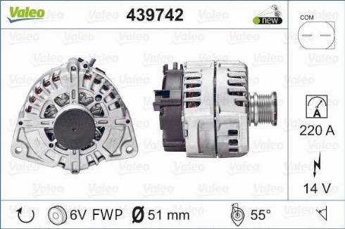 Valeo FG23S039 - Laturi inparts.fi