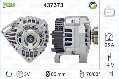 Valeo SG9B107 - Laturi inparts.fi