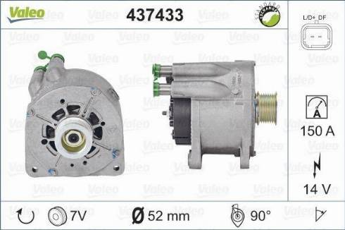 Valeo SG15L035 - Laturi inparts.fi