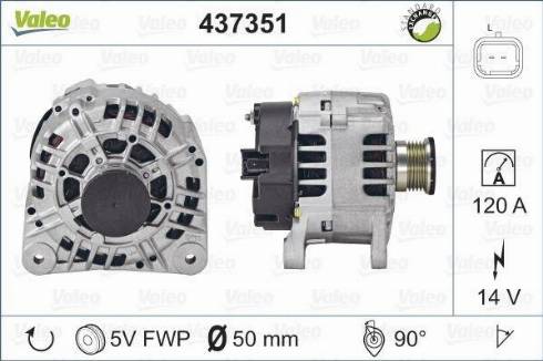 Valeo SG12B108 - Laturi inparts.fi