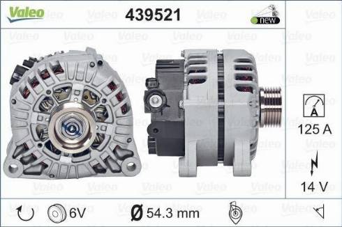 Valeo SG12S077 - Laturi inparts.fi