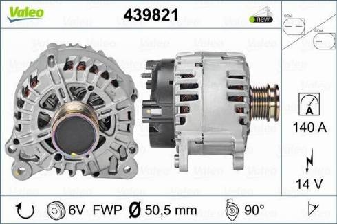 Valeo TG14C049 - Laturi inparts.fi