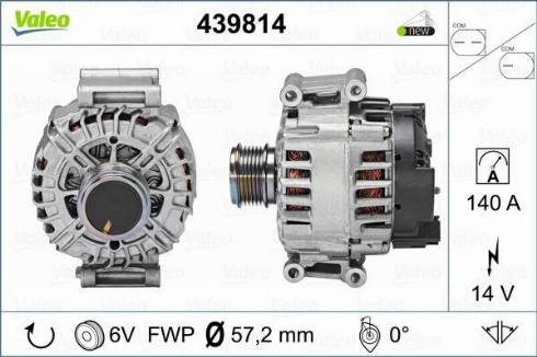 Valeo TG14C041 - Laturi inparts.fi