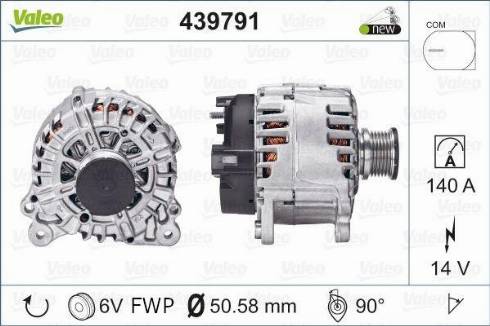 Valeo TG14C043 - Laturi inparts.fi