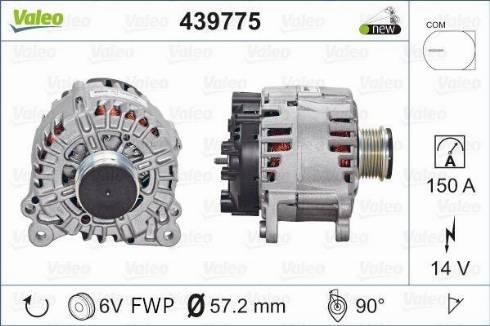 Valeo TG15C190 - Laturi inparts.fi