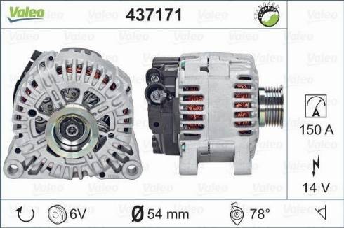 Valeo TG15C115 - Laturi inparts.fi