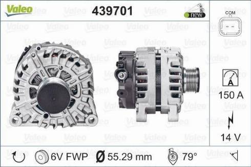 Valeo TG15C135 - Laturi inparts.fi