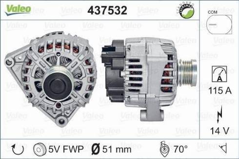 Valeo TG11C059 - Laturi inparts.fi