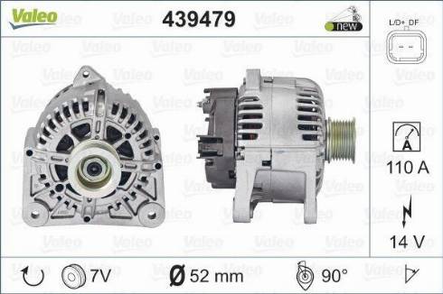 Valeo TG11C061 - Laturi inparts.fi