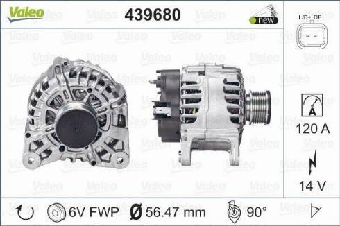 Valeo TG12C151 - Laturi inparts.fi