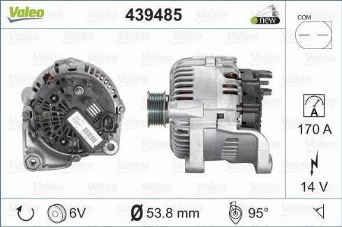 Valeo TG17C048 - Laturi inparts.fi