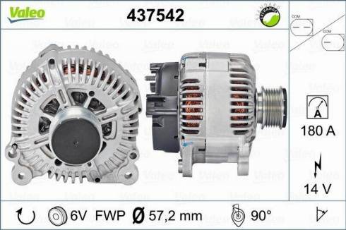 Valeo TG17C054 - Laturi inparts.fi