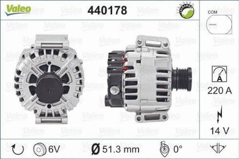 Valeo TG23C017 - Laturi inparts.fi