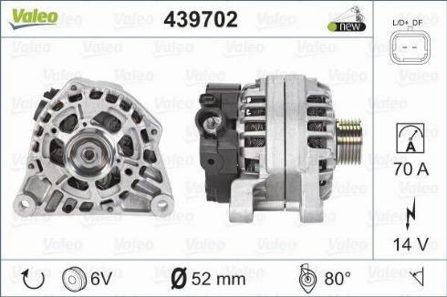 Valeo TG7S015 - Laturi inparts.fi