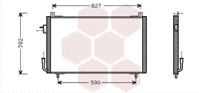 Van Wezel 40005192 - Lauhdutin, ilmastointilaite inparts.fi