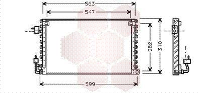 Van Wezel 40005180 - Lauhdutin, ilmastointilaite inparts.fi